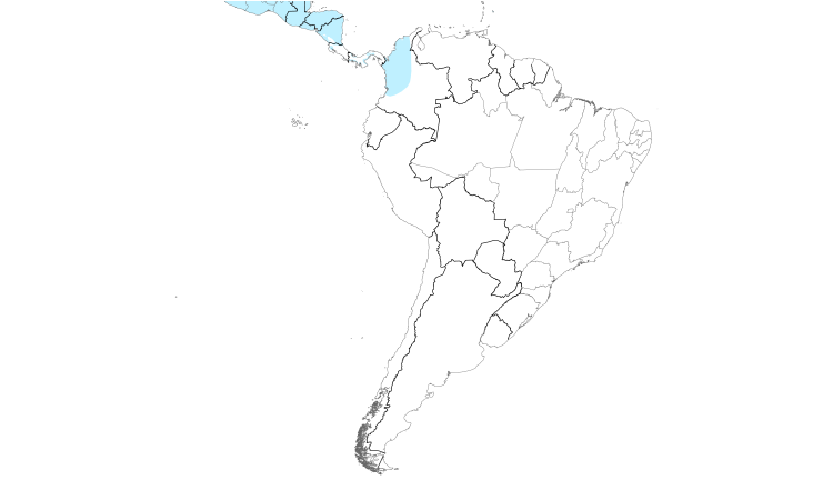 Range Map (South): Northern Pintail