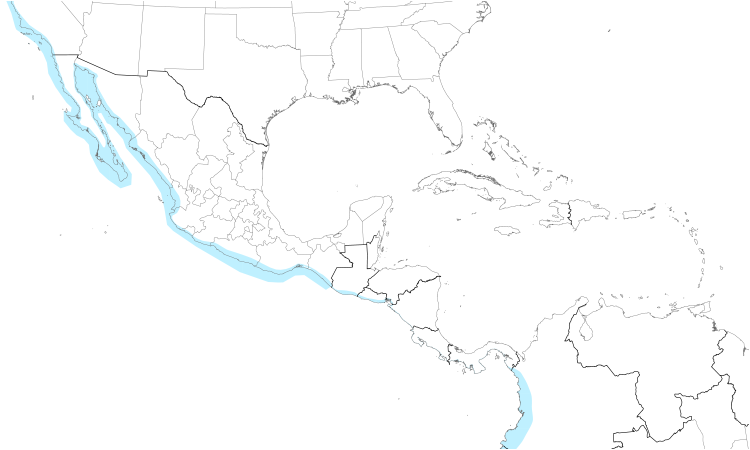 Range Map (Central): Surfbird