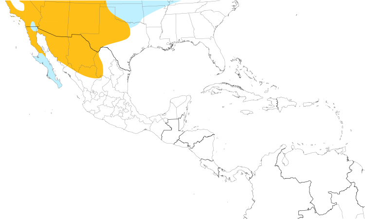 Range Map (Central): Golden Eagle