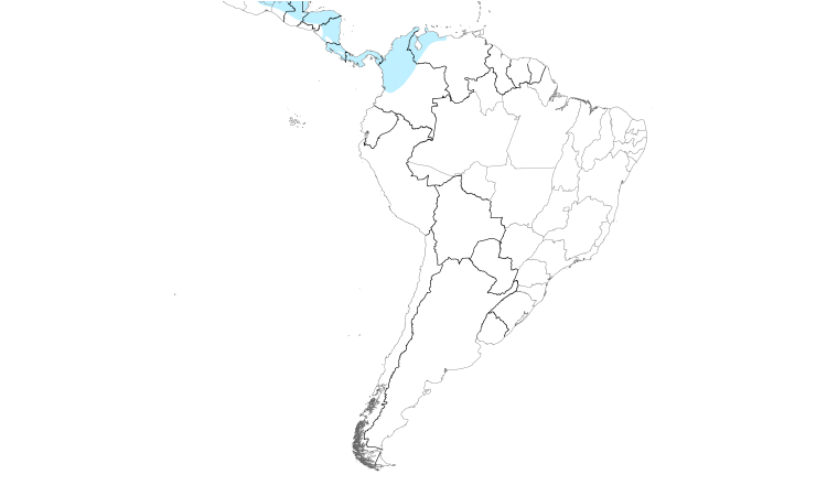 Range Map (South): Chestnut-sided Warbler