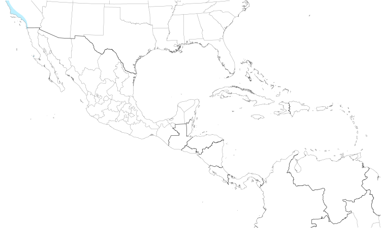Range Map (Central): Mew Gull