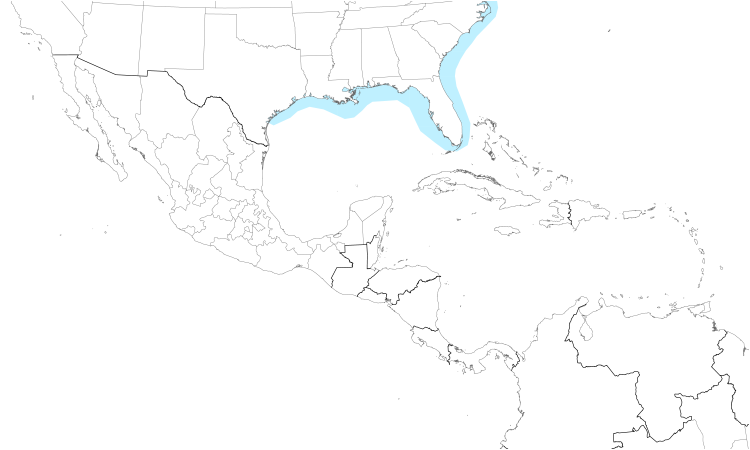 Range Map (Central): Glaucous Gull