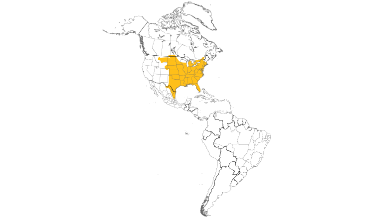 Range Map (Americas): Eastern Screech-Owl