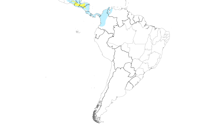 Range Map (South): Great Crested Flycatcher