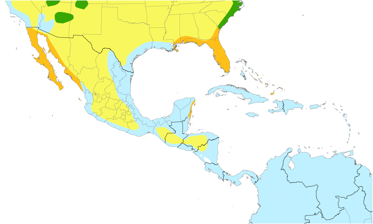 Range Map (Central): Osprey