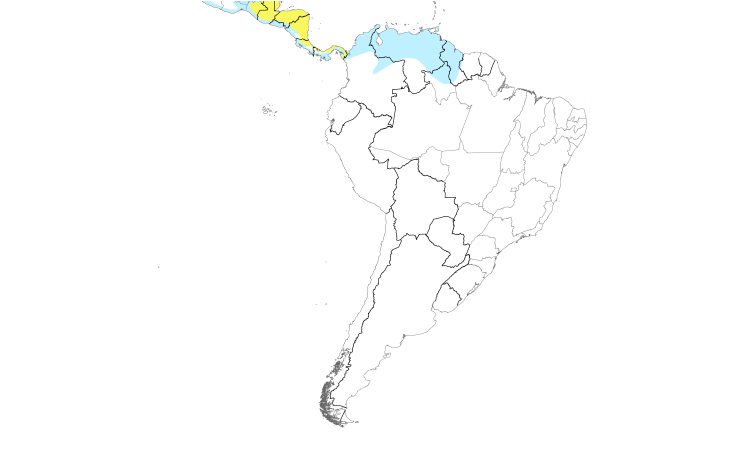 Range Map (South): Dickcissel