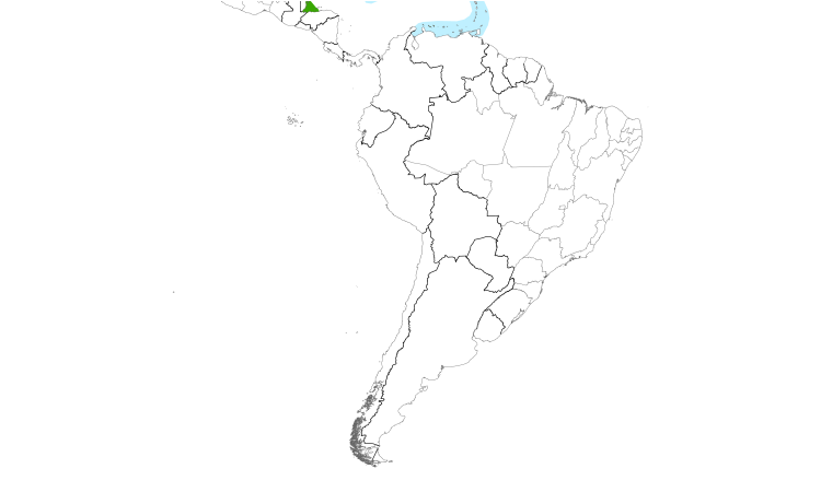 Range Map (South): Roseate Tern