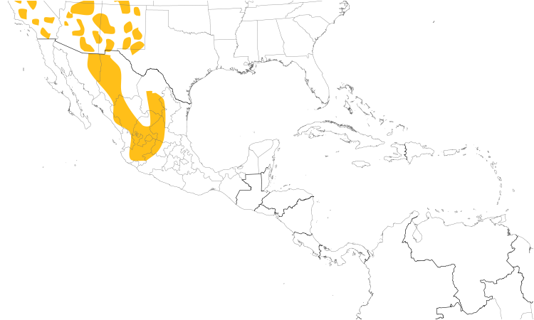 Range Map (Central): Spotted Owl