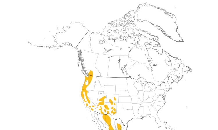 Range Map (North): Spotted Owl