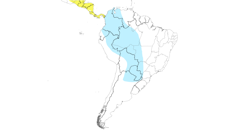 Range Map (South): Eastern Kingbird