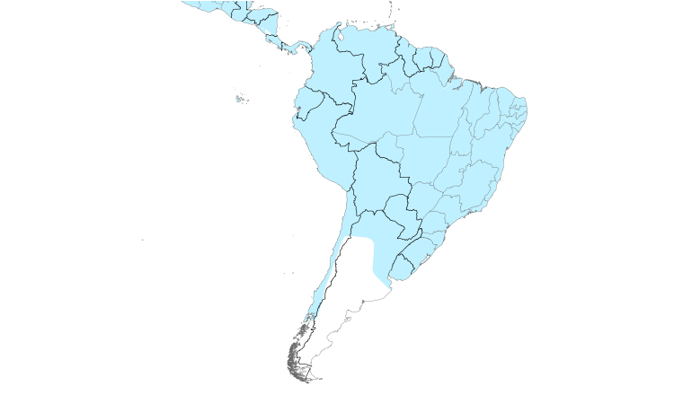 Range Map (South): Spotted Sandpiper