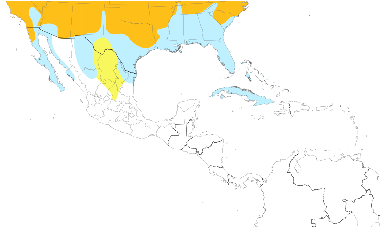 Range Map (Central): Mallard