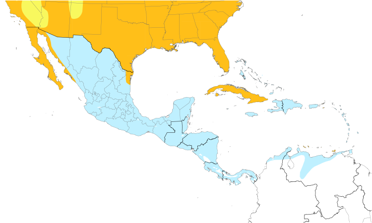 Range Map (Central): Great Blue Heron