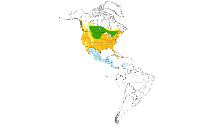 Range Map (Americas): Great Blue Heron