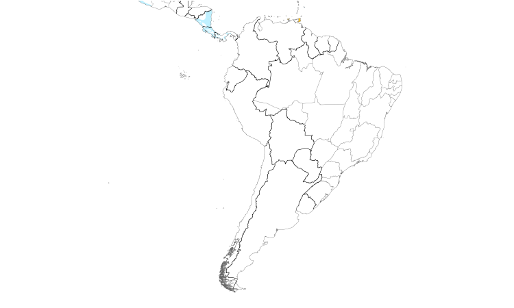Range Map (South): Ring-necked Duck