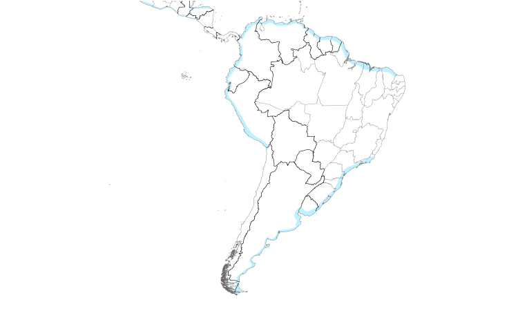 Range Map (South): Red Knot