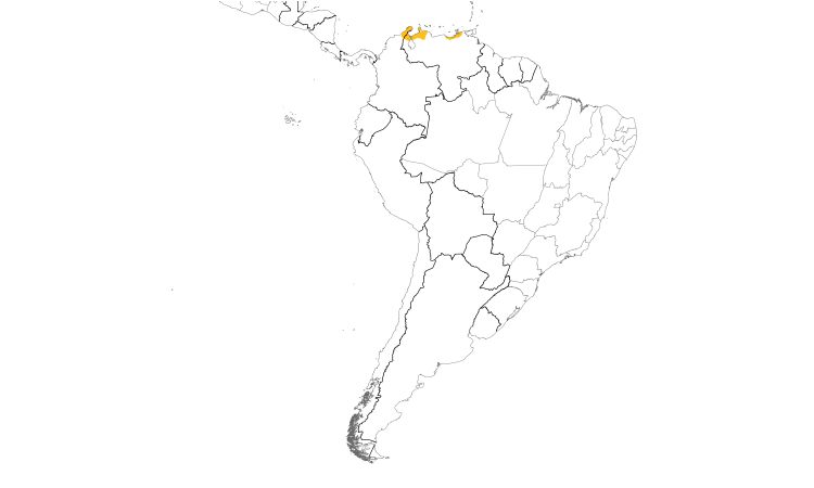Range Map (South): Vermilion Cardinal