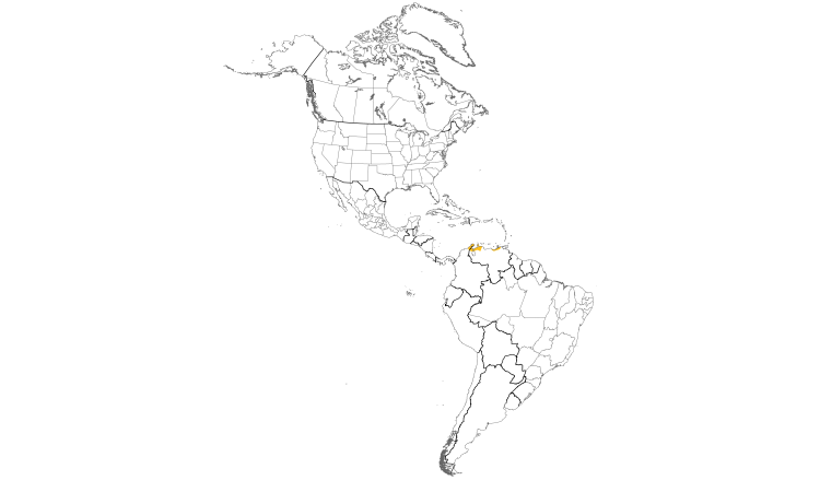 Range Map (Americas): Vermilion Cardinal