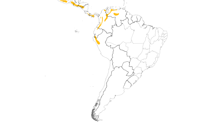 Range Map (South): Lesser Goldfinch