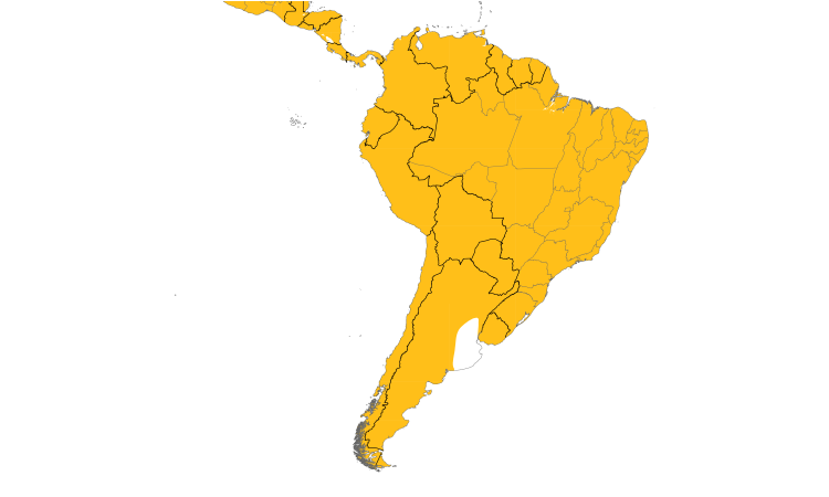 Range Map (South): Turkey Vulture