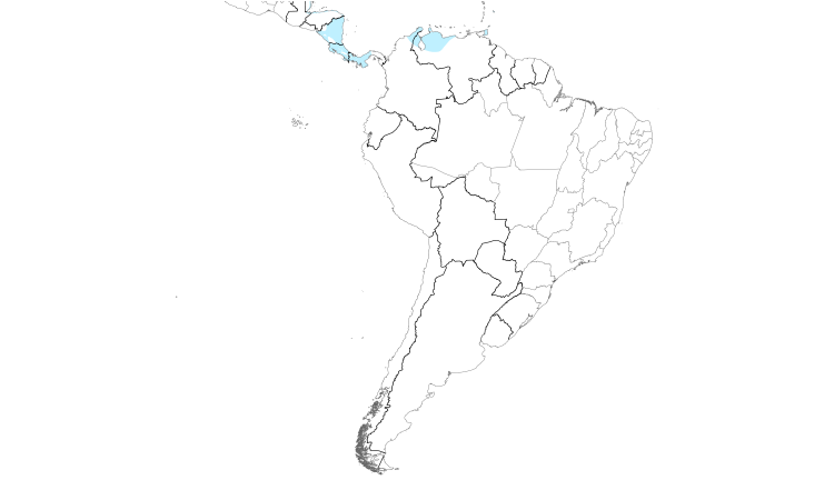 Range Map (South): Cape May Warbler