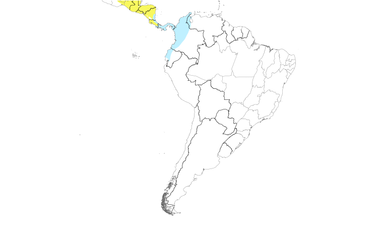 Range Map (South): Acadian Flycatcher