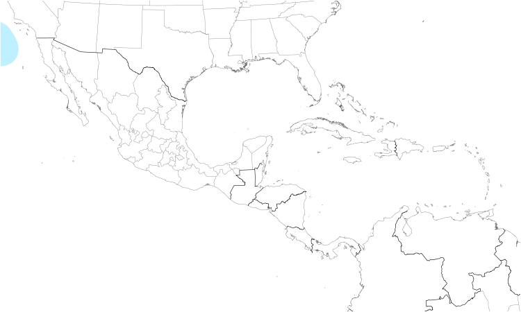 Range Map (Central): Horned Puffin