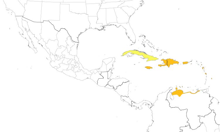 Range Map (Central): 