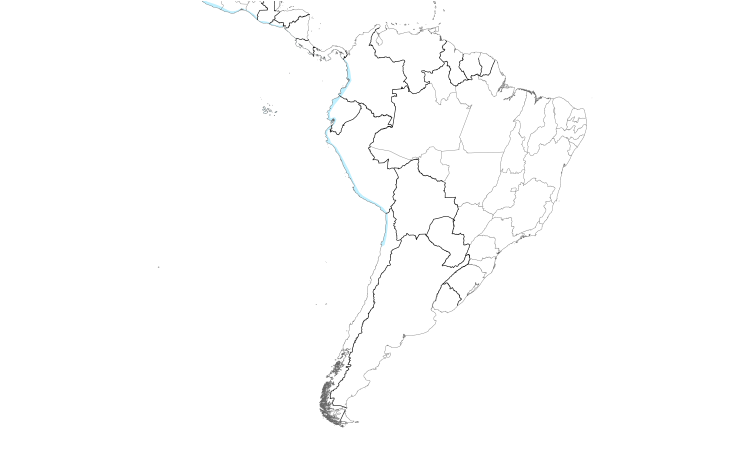 Range Map (South): Wandering Tattler