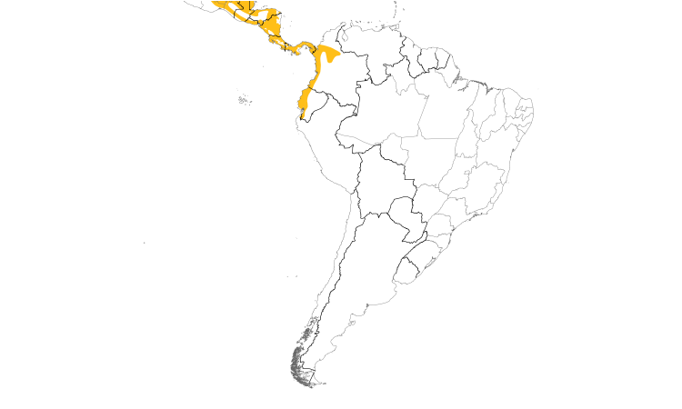 Range Map (South): Lesser Greenlet