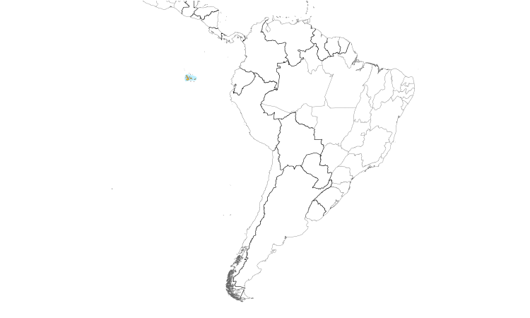 Range Map (South): Lava Gull