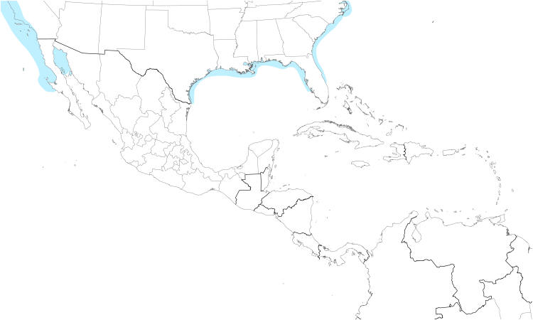 Range Map (Central): Quiz Species