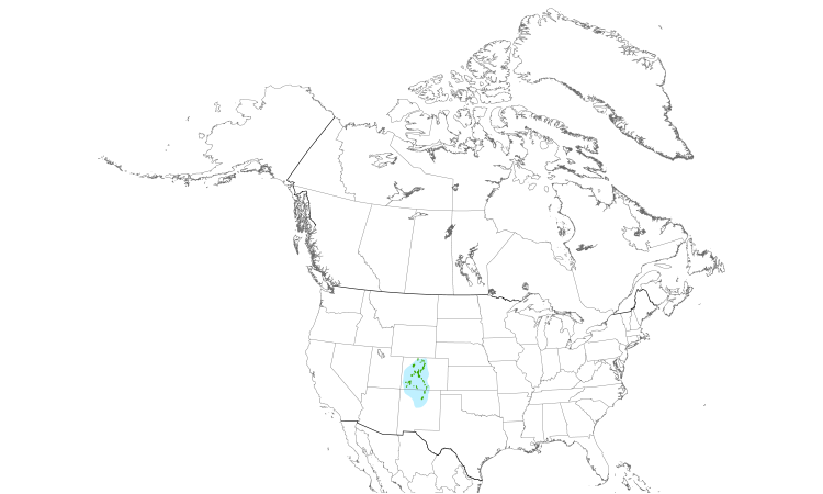 Range Map (North): Brown-capped Rosy-Finch