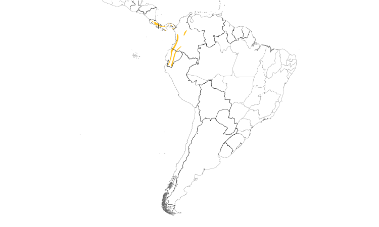 Range Map (South): Barred Hawk