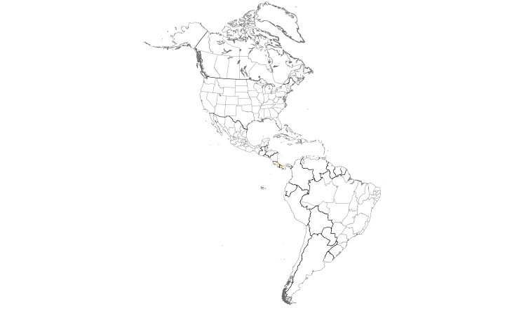 Range Map (Americas): Olive Finch