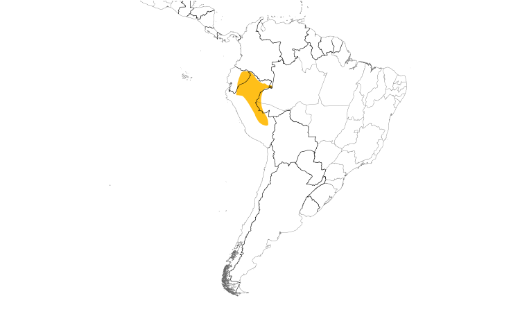 Range Map (South): Buckley's Forest-Falcon