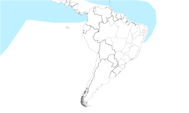 Range Map (South): Leach's Storm-Petrel