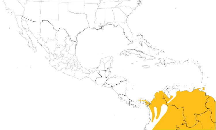 Range Map (Central): Little Cuckoo