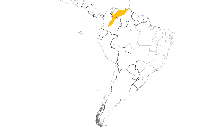 Range Map (South): Scaled Piculet