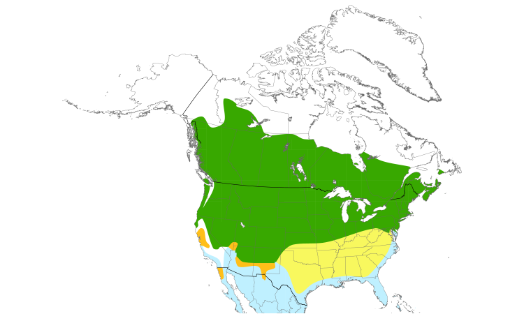 Range Map (North): Sora