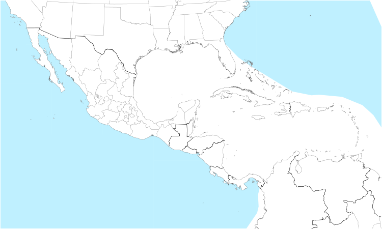 Range Map (Central): Sooty Shearwater