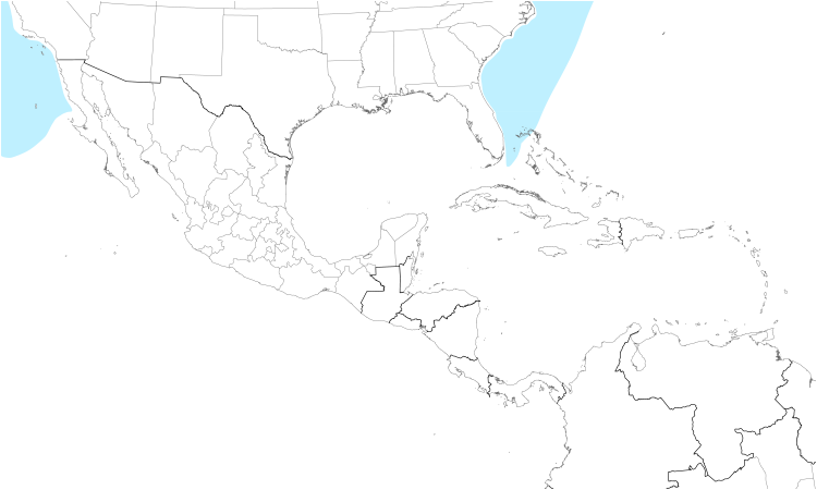 Range Map (Central): Black-legged Kittiwake