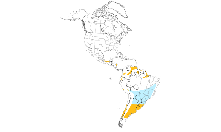 Range Map (Americas): Grassland Yellow-Finch