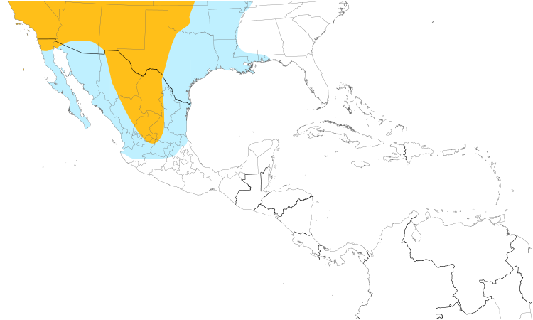 Range Map (Central): Western Meadowlark