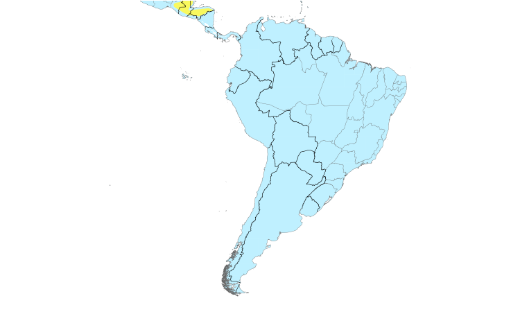 Range Map (South): Greater Yellowlegs