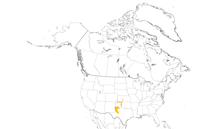 Range Map (North): Lesser Prairie-Chicken