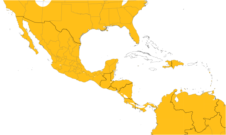 Range Map (Central): Barn Owl